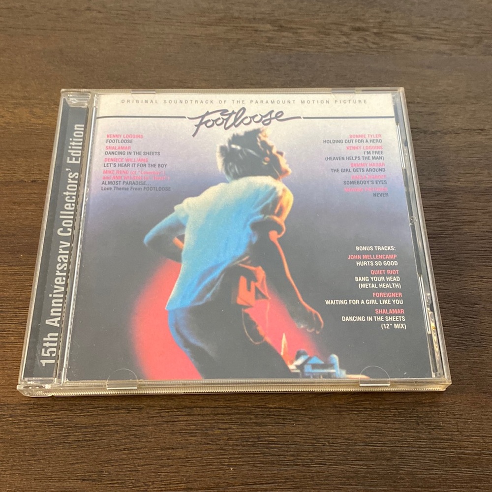 Footloose Original Motion Picture Soundtrack CD with lyrics
